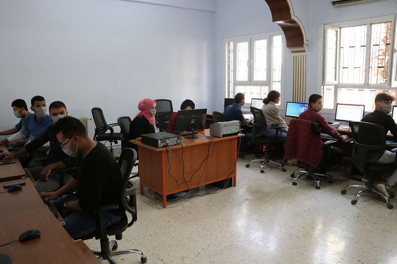 Resulayn'da gençler için meslek kursları açıldı